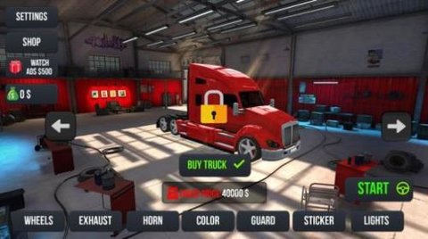 重型卡车模拟器游戏 1.0.0 安卓版2