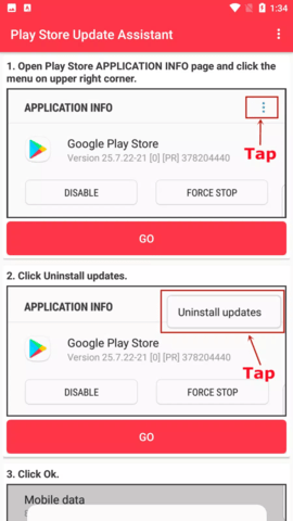 谷歌Play商店更新App 1.0.5 安卓版4